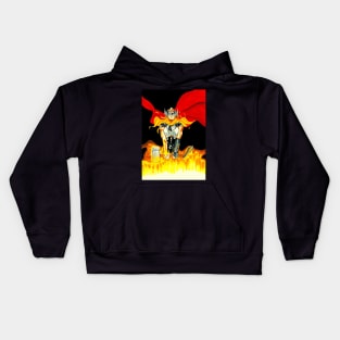 thunder goddess in fire Kids Hoodie